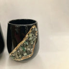 Rose Gold / Light Green Agate