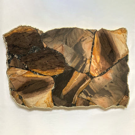 Large Brown Agate Cheese Platter/Tray/Personalised Momentos/Sign Boards 10"x15"