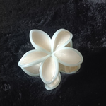 Pastel flower claw clip