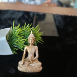 Gold and Silver Finish Buddha Statue