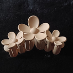 Matte Silicon hair claw clip