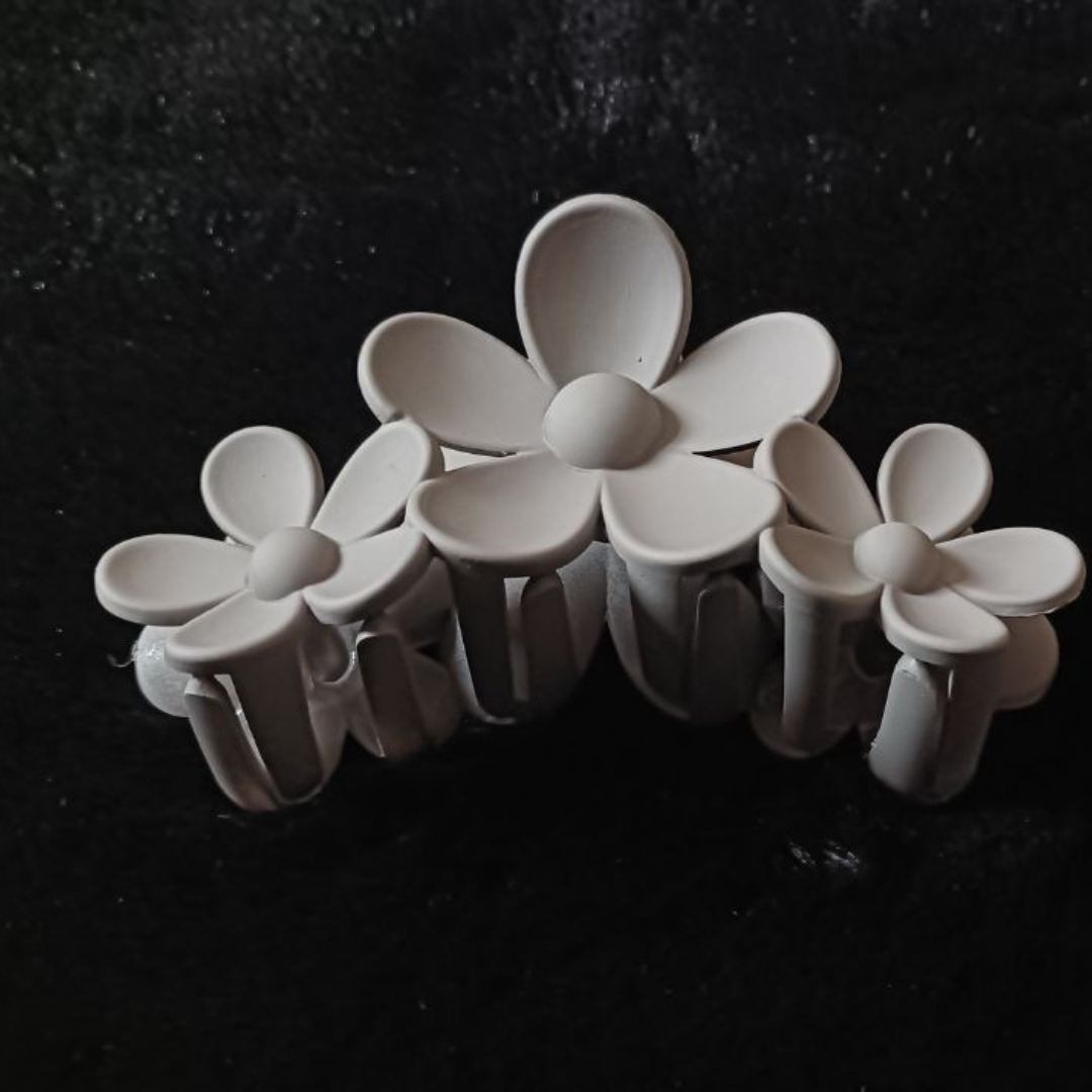 Matte Silicon hair claw clip