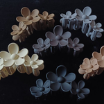 Matte Silicon hair claw clip