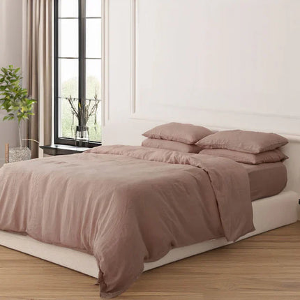 Linen Cotton Duvet Cover Sets