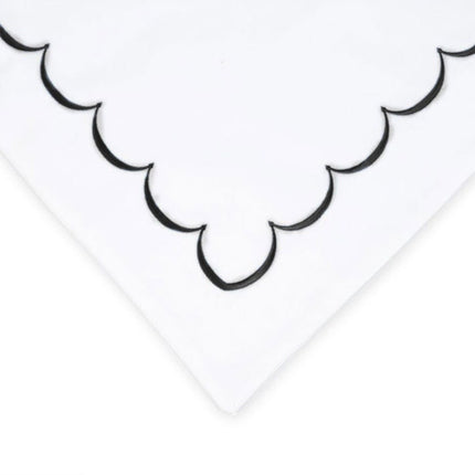 Scallops - Pure Linen Embroidered Edge Duvet Cover Sets