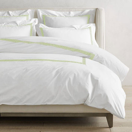 Maze - Cotton Sateen Embroidered Edge Duvet Cover Sets