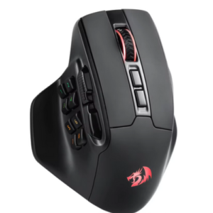 Redragon M811 PRO Wireless MMO Gaming Mouse, 15 Programmable Buttons RGB Gamer Mouse, 10 Side Macro Keys